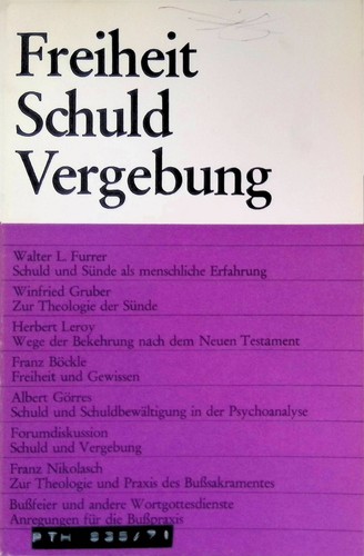 Zur theologie der sünde - zur, -in