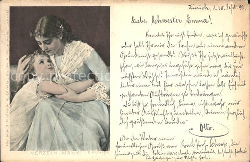 Artist card munier child - card,