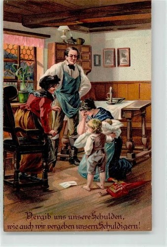 Forgiveness our prayer - of,
