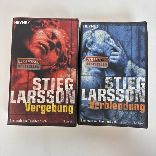 Stieg larsson german book lot - stieg,